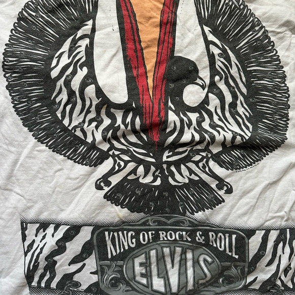 Elvis king of rock n roll vintage t shirt - Picture 2 of 4